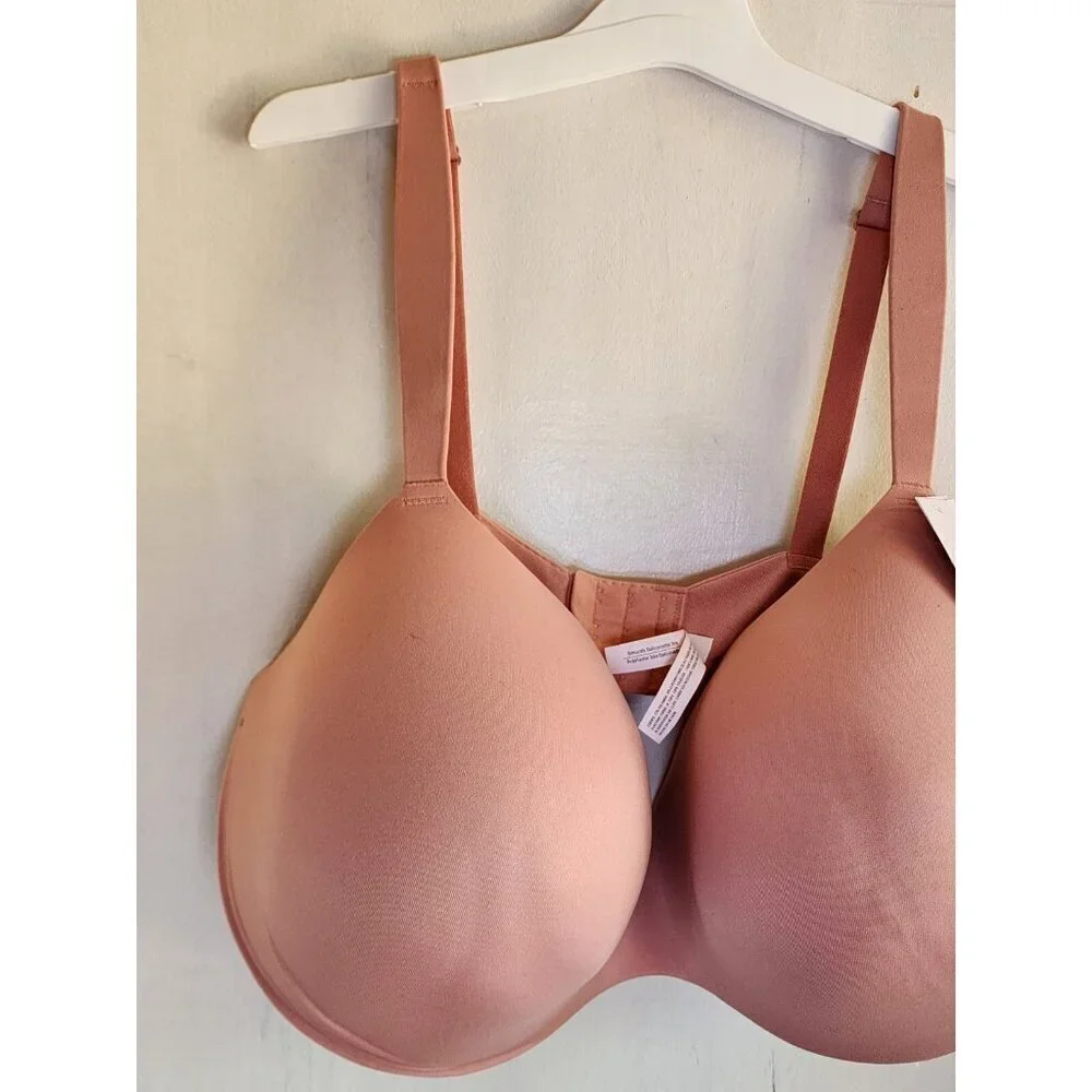 New Auden Women's Rose Bra Adjustable Straps Underwire Plus Size 46D